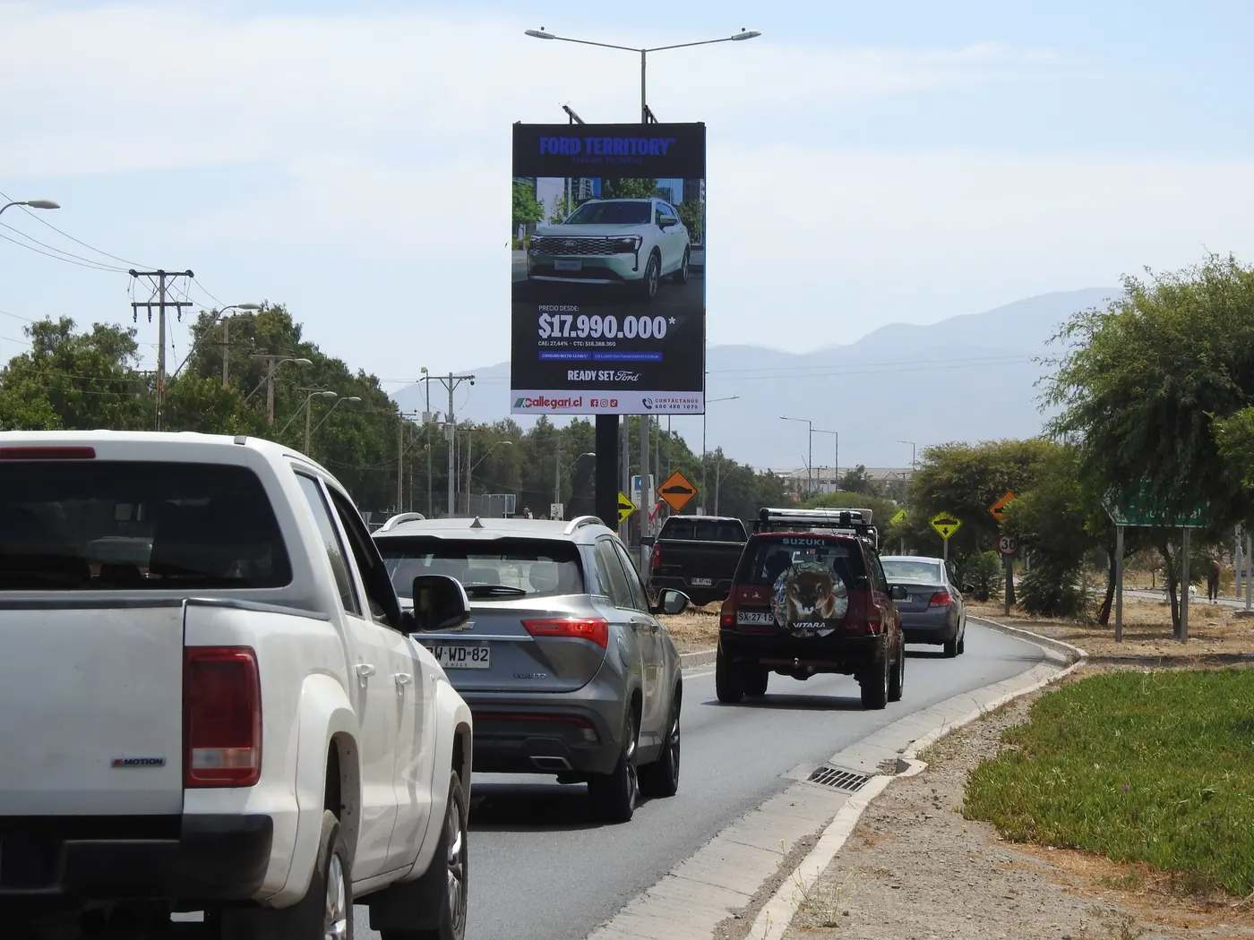 Pantalla LED Av. Circunvalación con Av. La Chimba, Acceso Sur a Ovalle